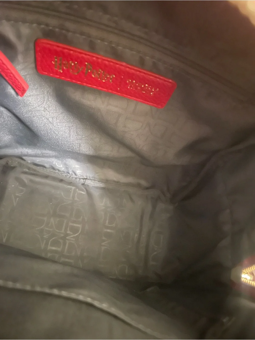 Danielle Nicole: Harry Potter Gryffindor Stained Glass Window Backpack VERY HTF - Picture 8 of 9